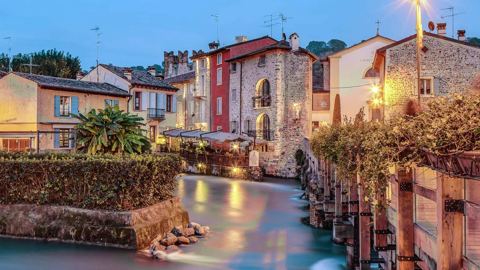 The old watermills of Borghetto sul Mincio
